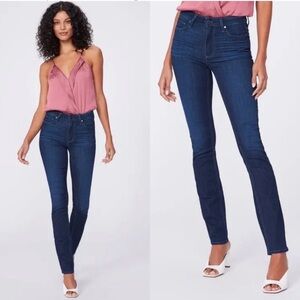 Paige Hoxton Skinny High-Rise Jeans in Mika Wash - Size 26